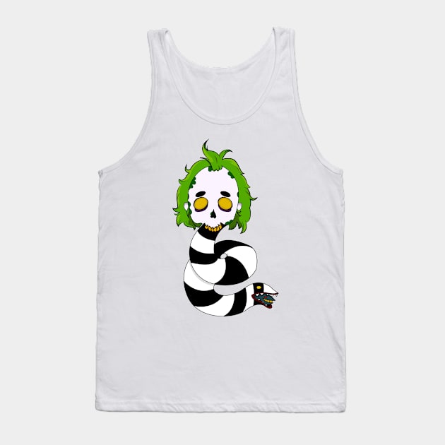 Beetlejuice Tank Top by Sons of Skull